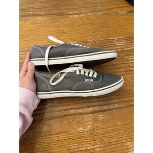 Vans Women's Gray Size 8 Shoes Lightweight